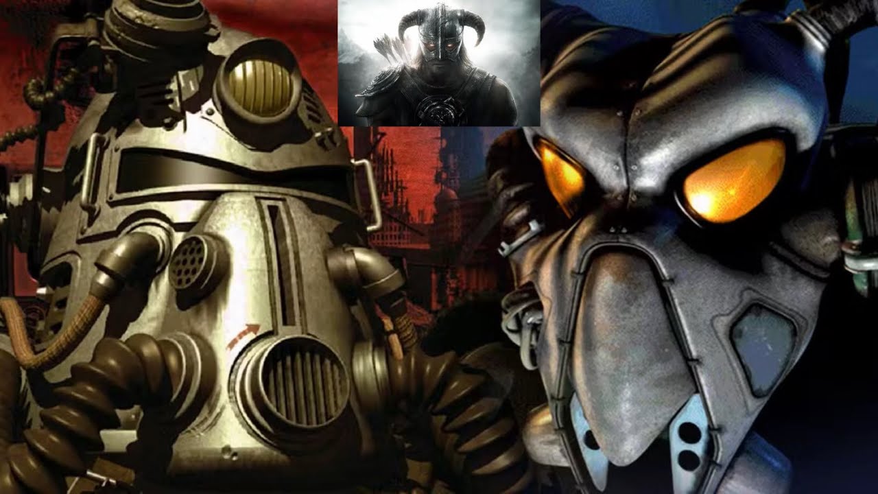 Fallout 4: The Dovahkiin in T60 Power Armor vs The Enclave