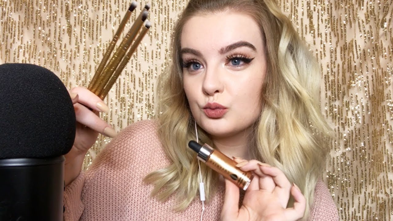 November Makeup Unboxing (ASMR) Tapping, Close Whispers