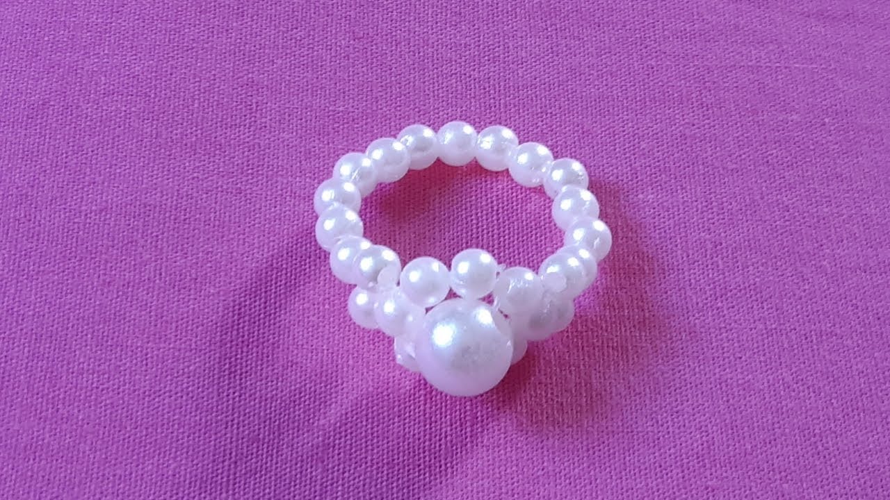 পার্ল পুতির আংটি / Pearl puti's Finger Ring / Rayta Handicrafts