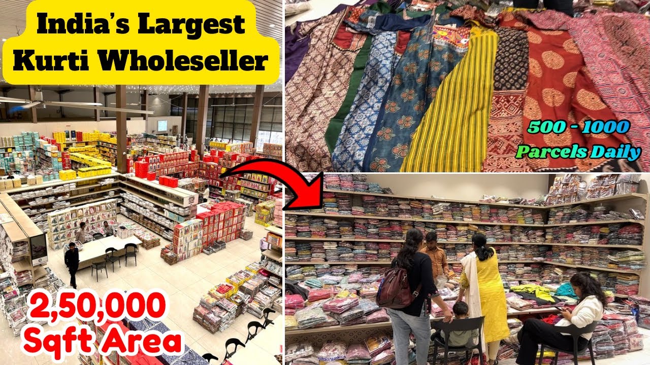 Pune Textile Market Fursungi | Kurtis, Gowns, Dress Material & Plus Size | 2.5L Sq Ft