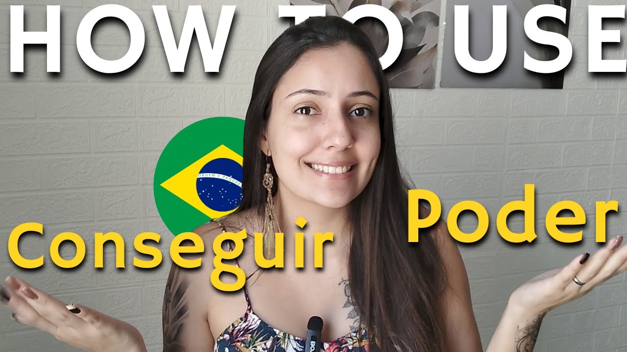 Brazilian Portuguese Listening Practice - You’ll never mix up these verbs again!