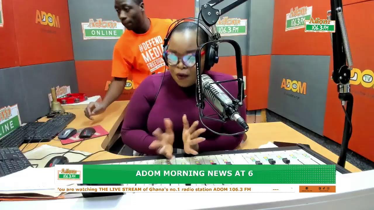 Adom Morning News At 6 on Adom 106.3 FM (28-01-26)