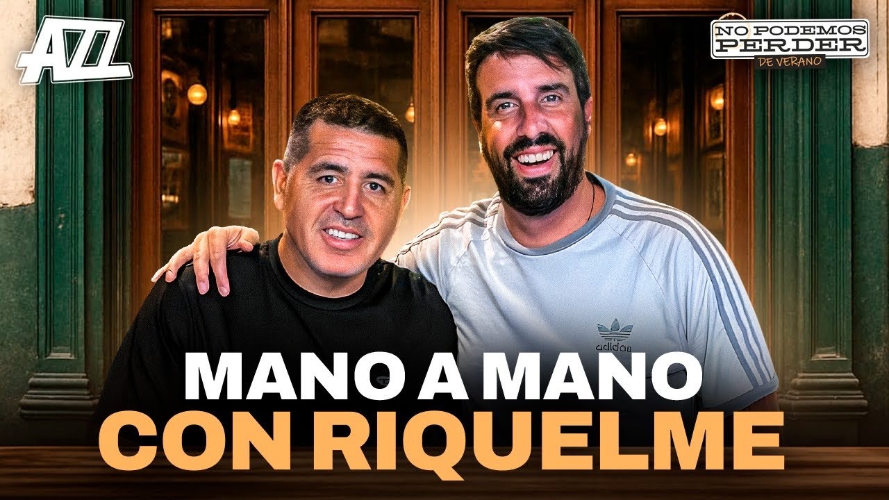 AZZARO MANO A MANO con RIQUELME - EN VIVO