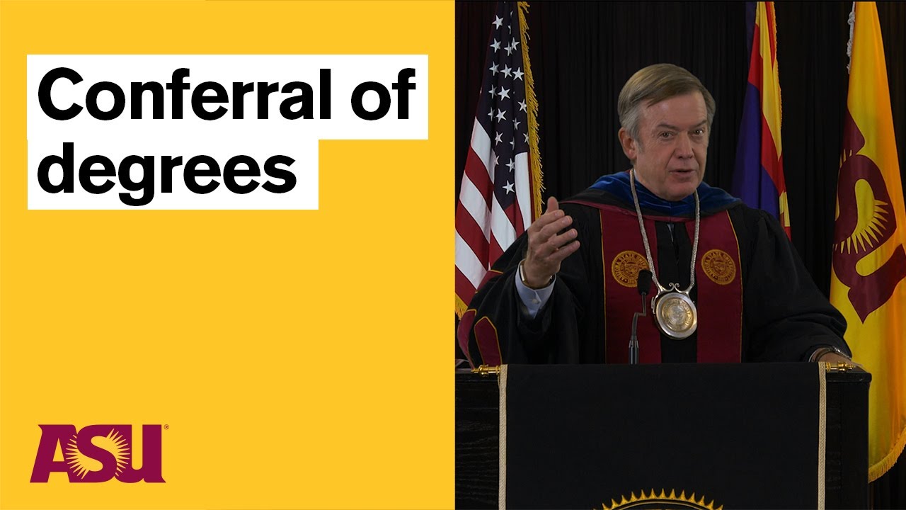 Fall 2020 Conferral of Degrees