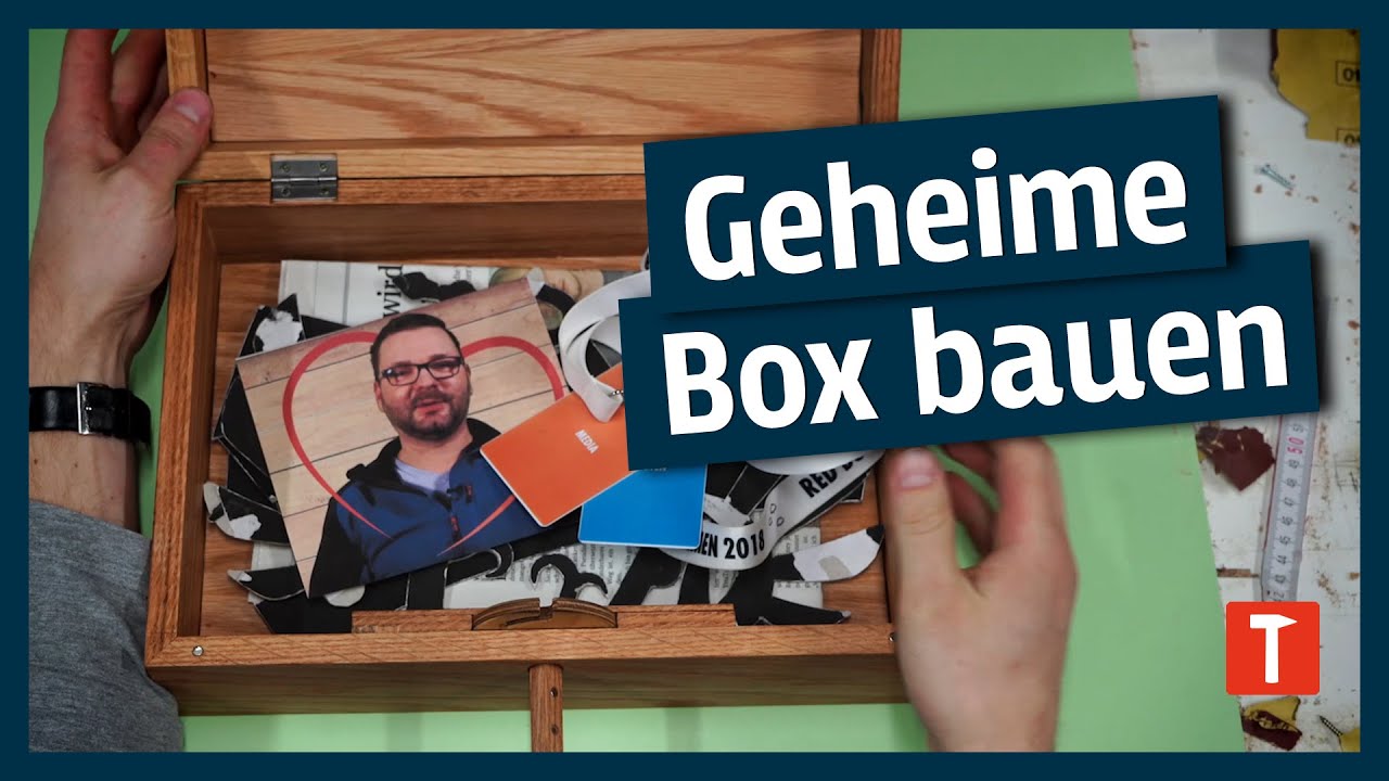 Geheimen Safe aus Holz bauen? L&auml;uft! I mit Nerdy Timber