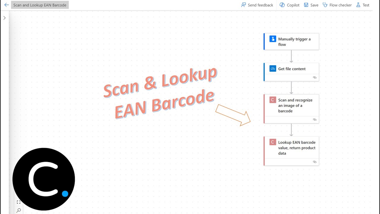 How to Scan and Lookup EAN Barcodes in Power Automate