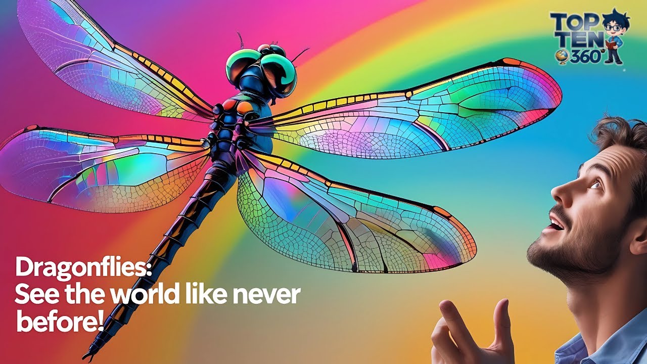 Dragonfly Vision Seeing the World in 360&deg; HD 👀✨