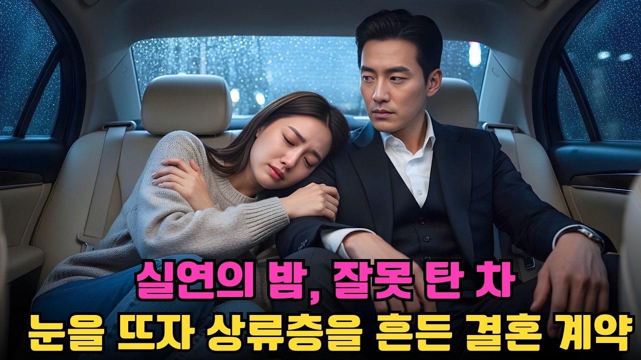 실연의 밤, 잘못 탄 차—눈을 뜬 그녀 앞에 상류층을 뒤흔든 결혼 계약서