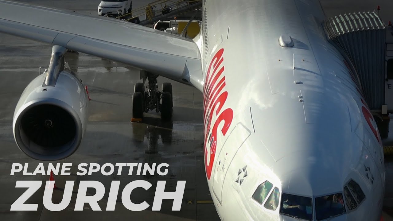 ZURICH AIRPORT in ACTION! 30 Minutes of Plane Spotting!