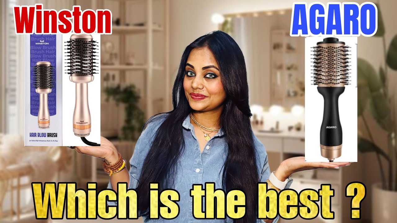 Winston blow dry hair brush | agaro blow dry brush | best blow dry brush | Amazinng yaaminii | 33