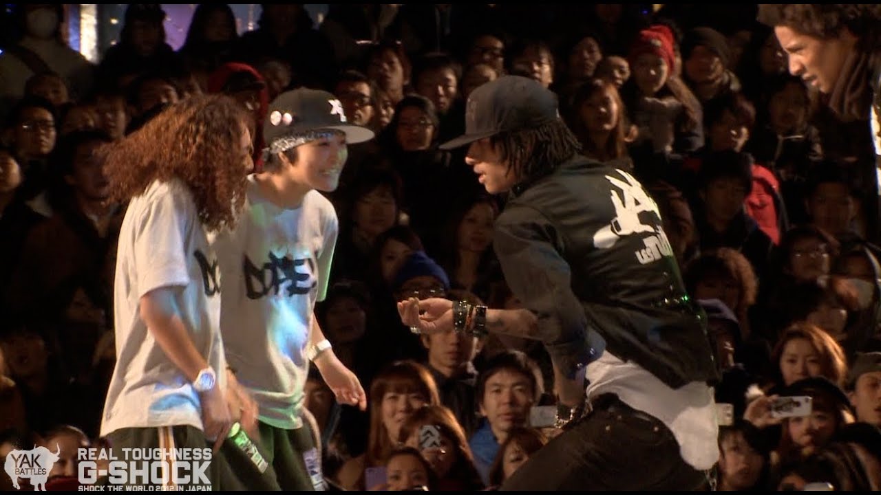 Les Twins vs Rush Ball G-SHOCK REAL TOUGHNESS Japan 2012 | YAK FILMS