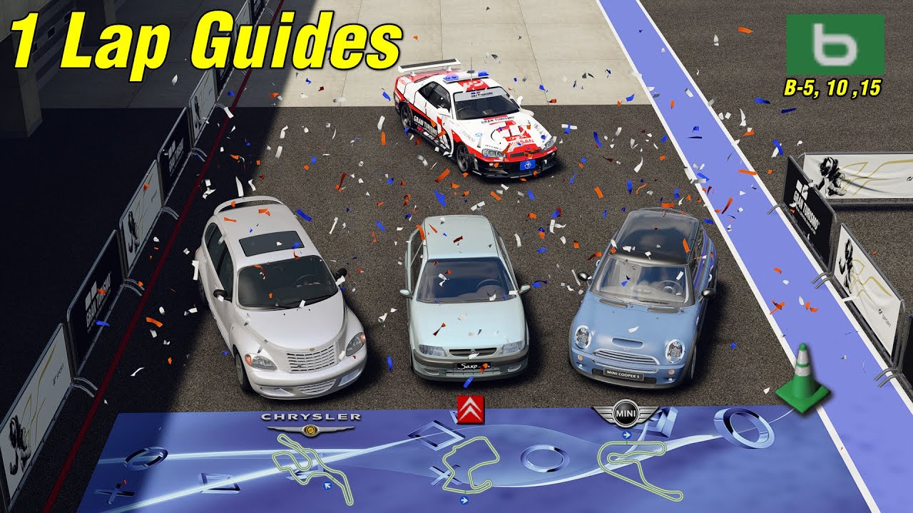 1 Lap Guide Run [B5-15] License (Gran Turismo 4) in Assetto Corsa #1