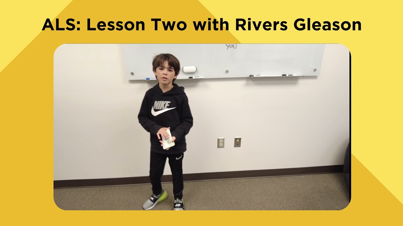 ALS: Lessons Two and Three with Rivers
