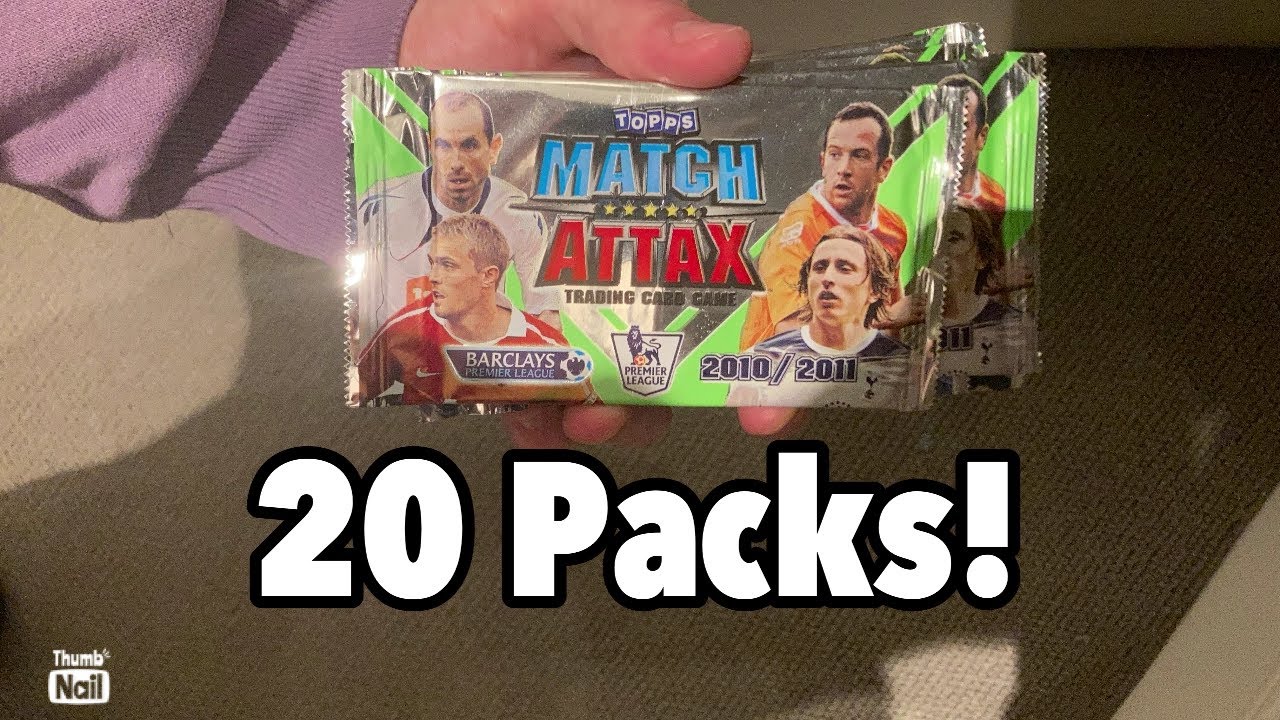 20 PACKS! | Match Attax 10/11 Packs! | Retro Opening
