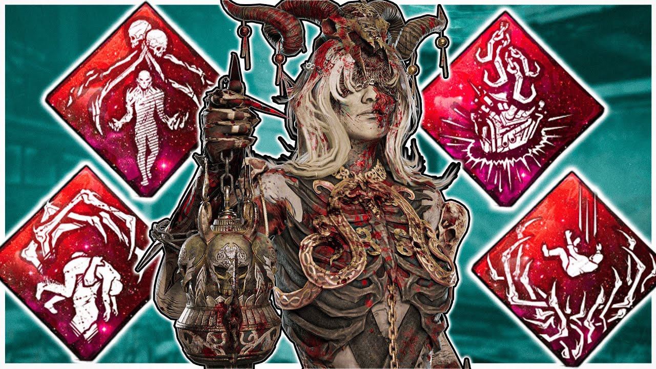 Red's SECRET LOCKDOWN PLAGUE BUILD! - Dead By Daylight