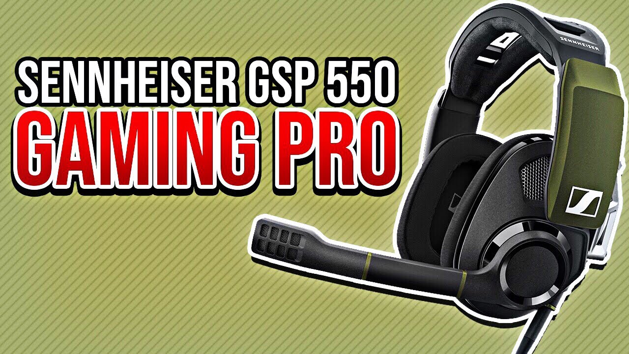 Sennheiser GSP 550 I Słuchawki Gamingowe wersja PRO!