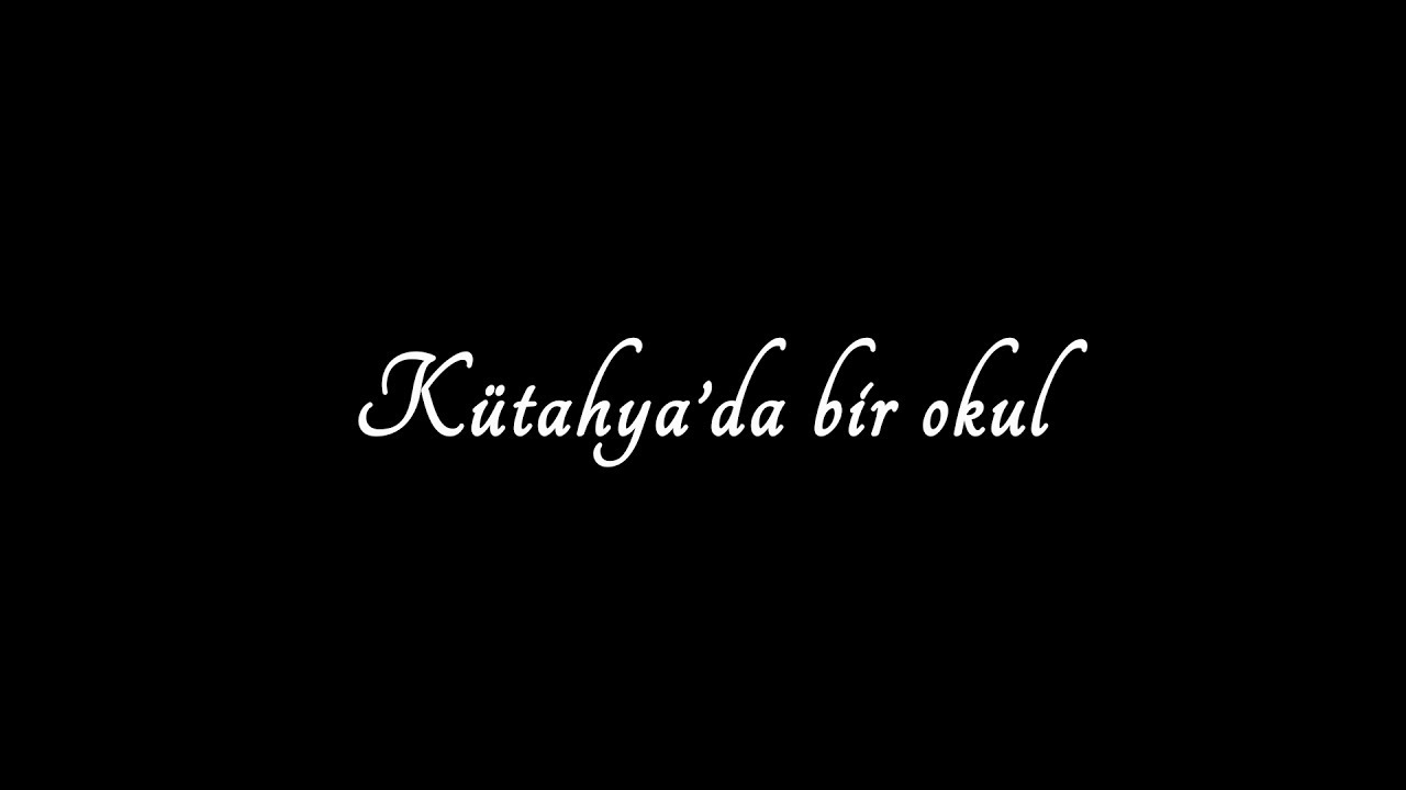 Halkın takımıdır Fenerbahçe (Kütahya'da bir okul)