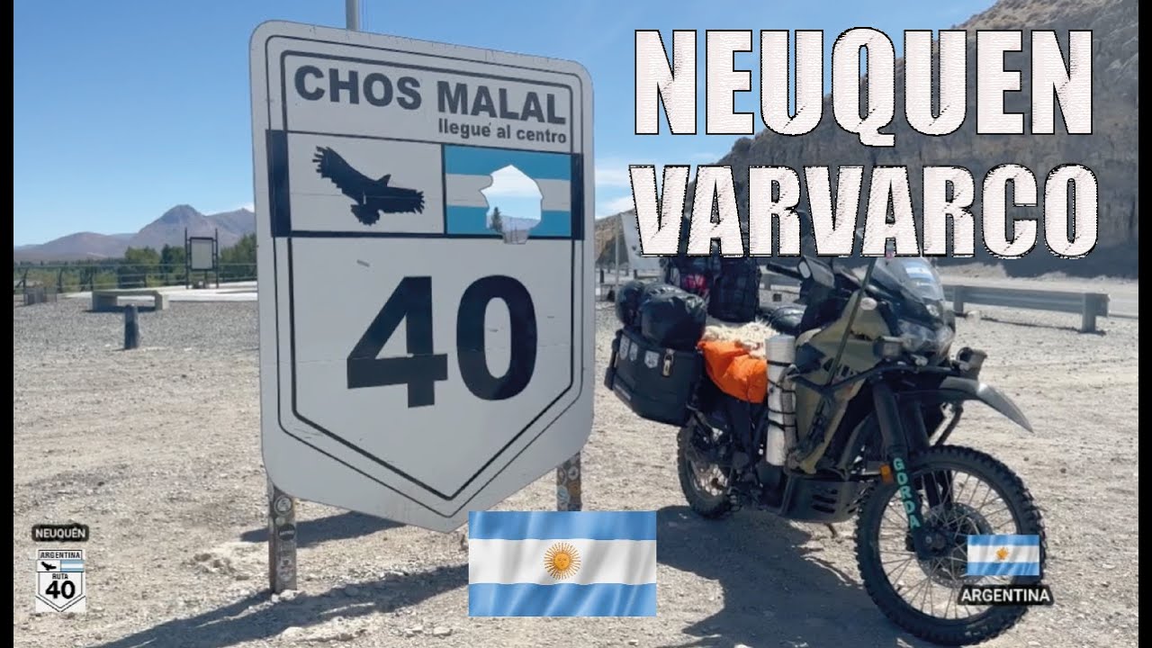 #19 RUTA 40, acampamos en las Lajas y retomamos la RUTA 40 hasta CHOS MALAL, NEUQUÉN, ARGENTINA