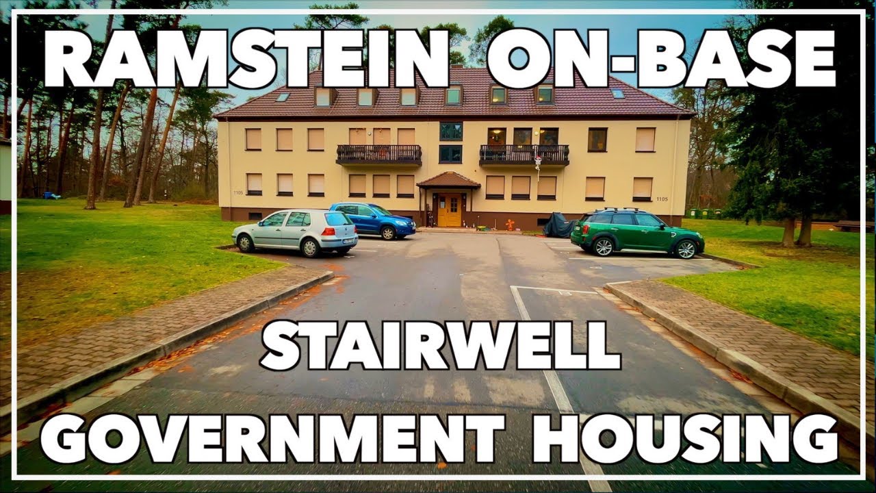 Ramstein Air Base - Senior Officer Quarters - On-Base “Stairwell” FULL Tour!