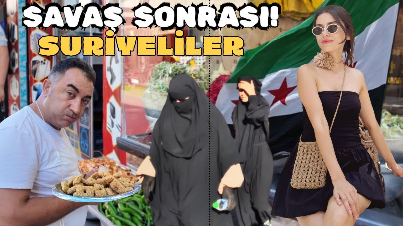 T&uuml;rkiye&rsquo;deki Suriyeli Mahallesine &Ccedil;ok Şaşıracaksınız! / Suriye Sokak Lezzetleri! 