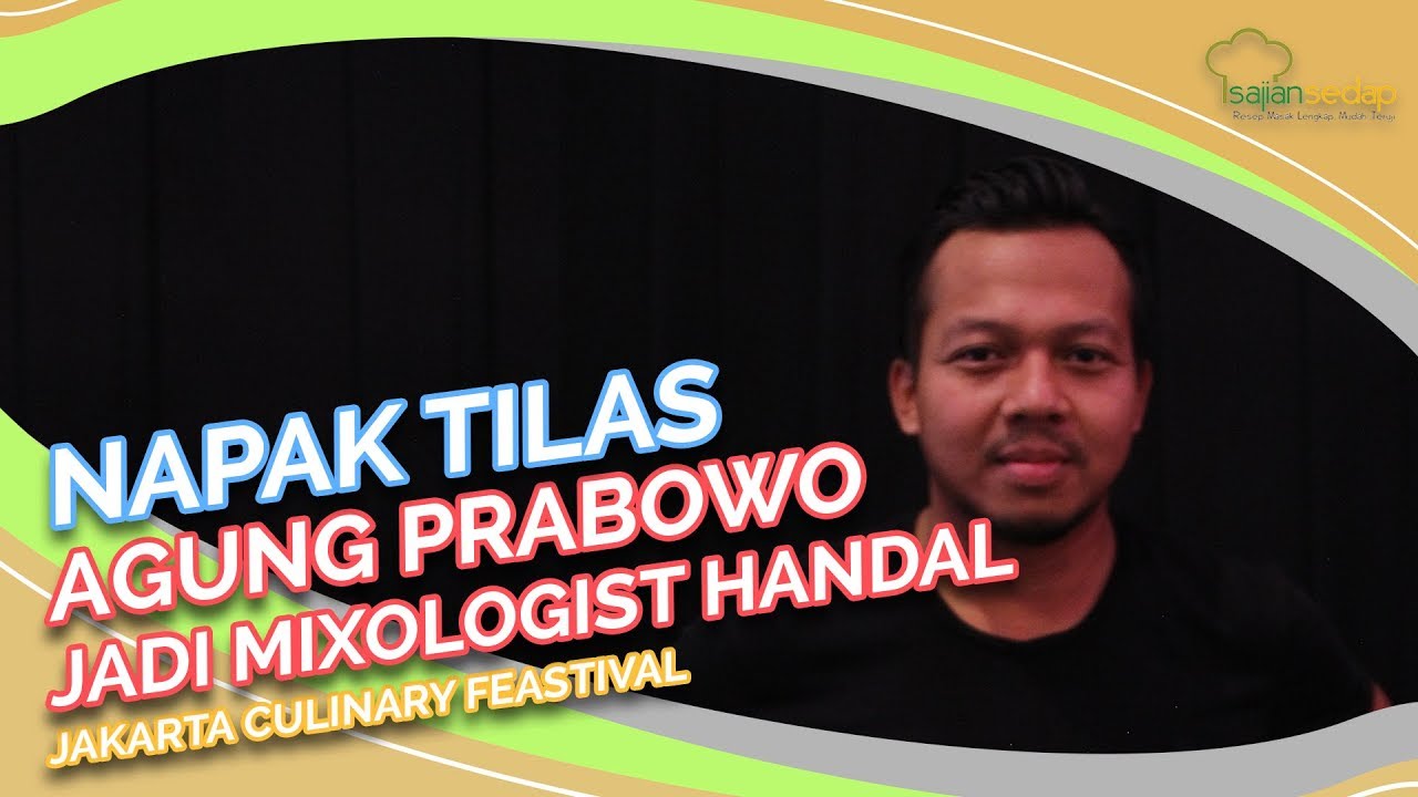 Napak Tilas Agung Prabowo Jadi Mixologist Handal, Tak Semudah yang Dibayangkan!