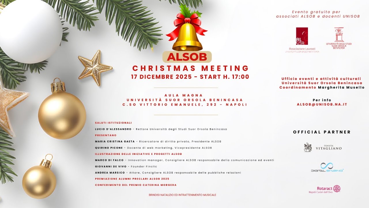 ALSOB Christmas Meeting 2025