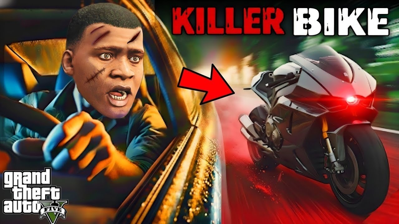 FRANKLIN AND TRAVEL KILLER BIKE IN GTA 5