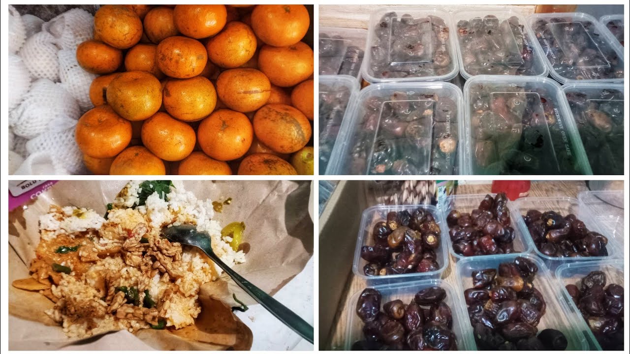 Aktivitas hari ini// Beli jeruk 200 rb, nasi Padang 10000 an lanjut kemas kurma