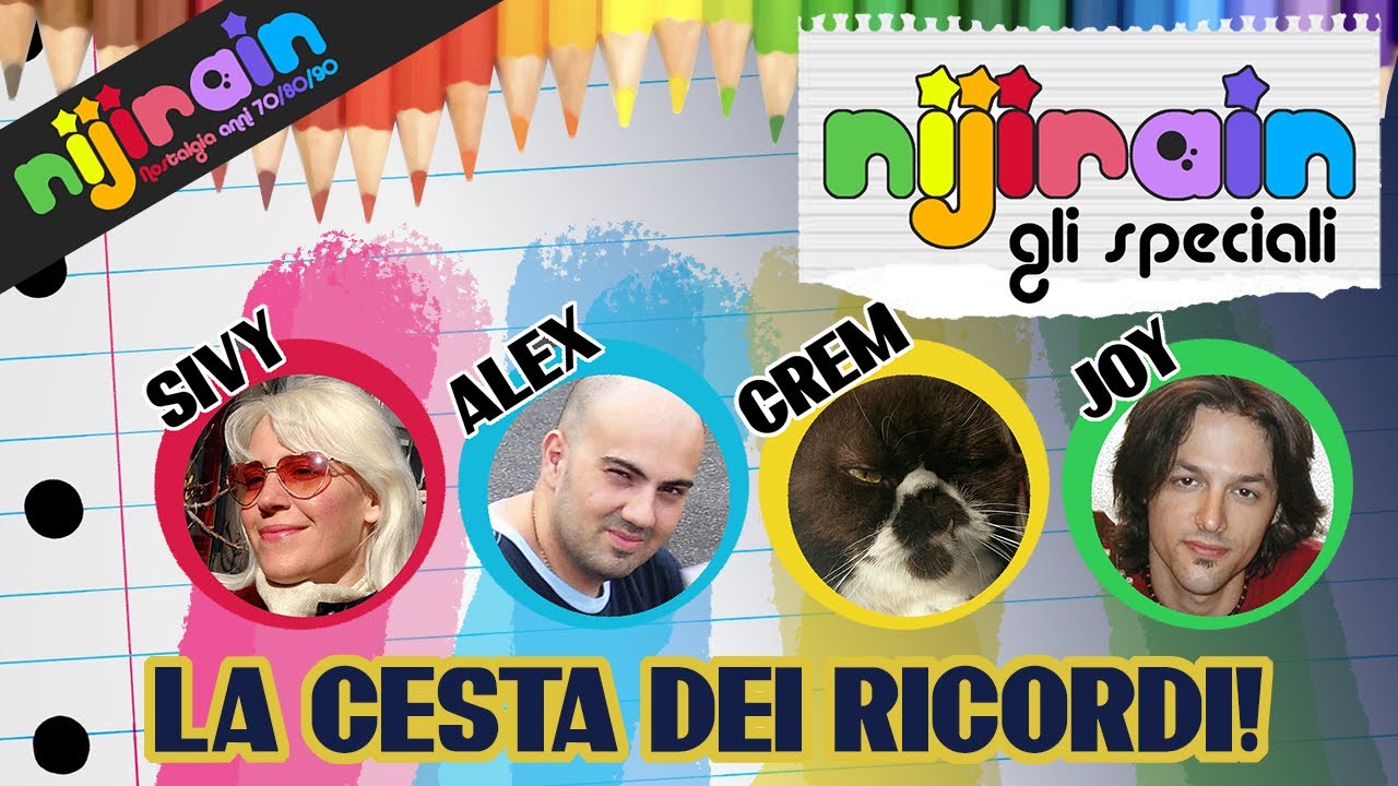 LA CESTA DEI RICORDI giocattoli anni 80 - Gli Speciali di Nijirain!