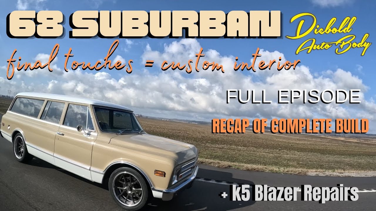 525 HP LS3 Suburban build is ready for a custom upholstery interior. Meet our upholstery 