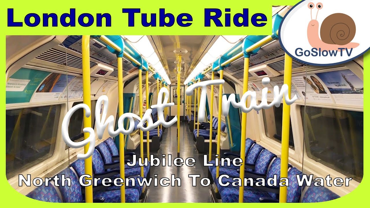London Underground Tube Ride | Ghost Train | Jubilee Line | SlowTV | Episode 144 (2018)