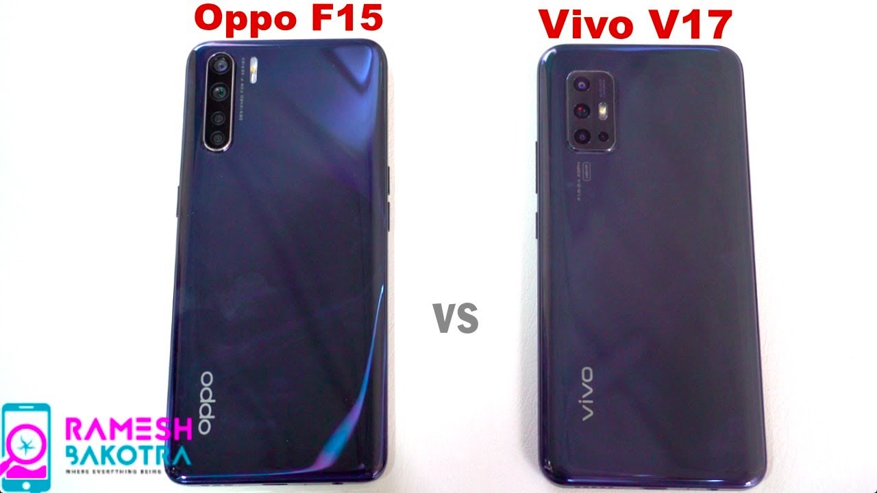 Oppo F15 vs Vivo V17 SpeedTest and Camera Comparison