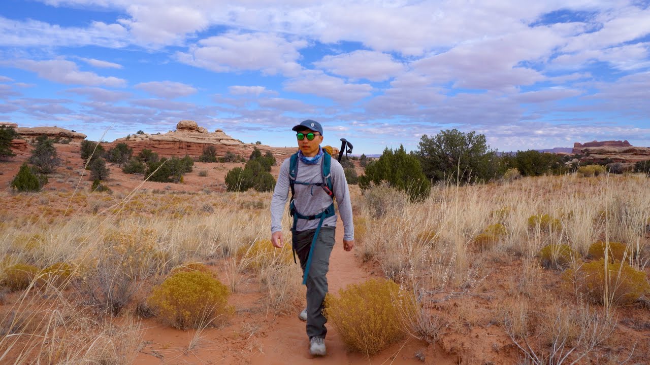 Silent Hiking Salt Flat & Big Spring Canyon - Canyonlands NP
