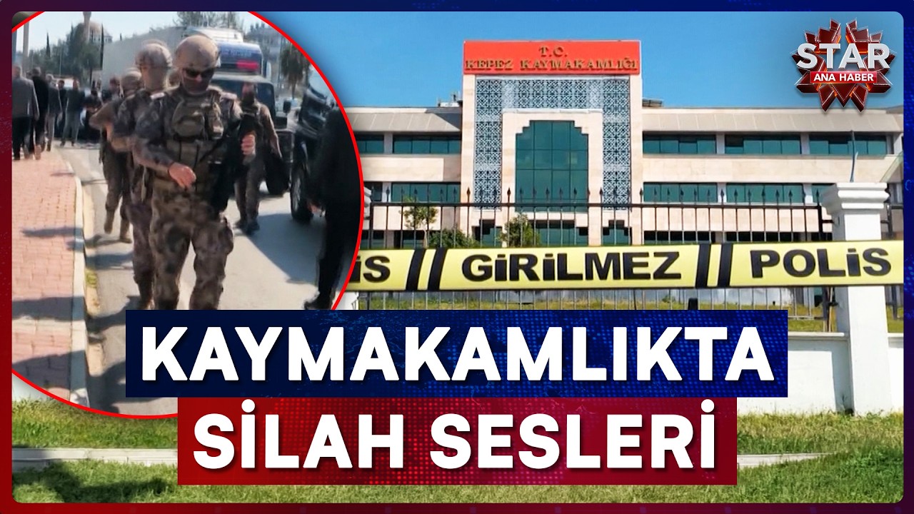 Kaymakamlık Binasını Bastı, Silahla Çevreye Dehşet Saçtı! 4,5 Saatlik Kabus | Star Ana Haber