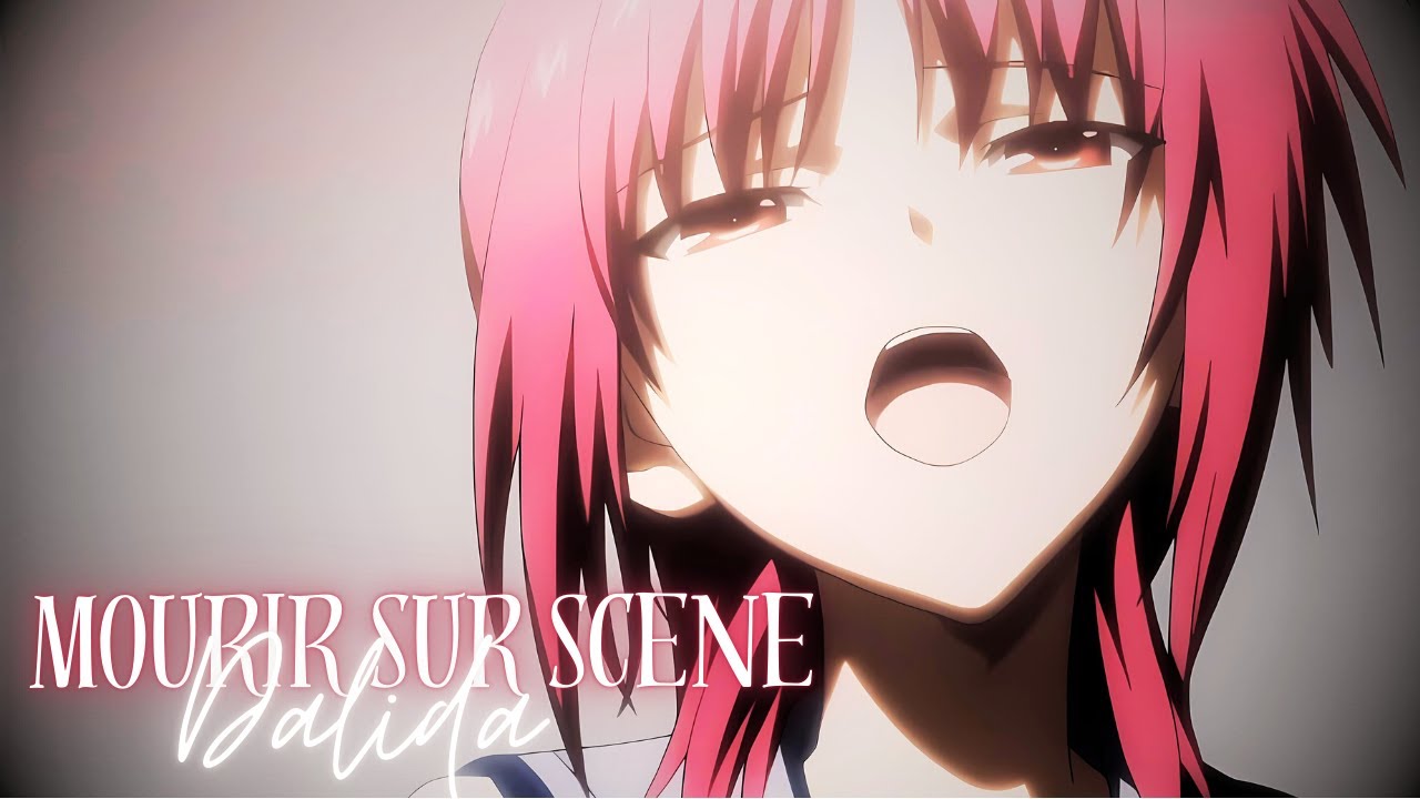 Mourir sur scène - Dalida ♫ French AMV + Paroles HD