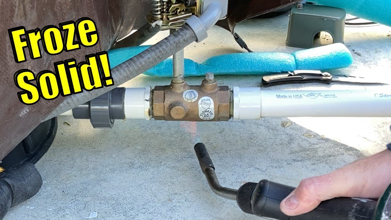 How to Thaw Frozen Well Pipes |  Historic ARCTIC BLAST Freezes Our Florida Well and Pipes!