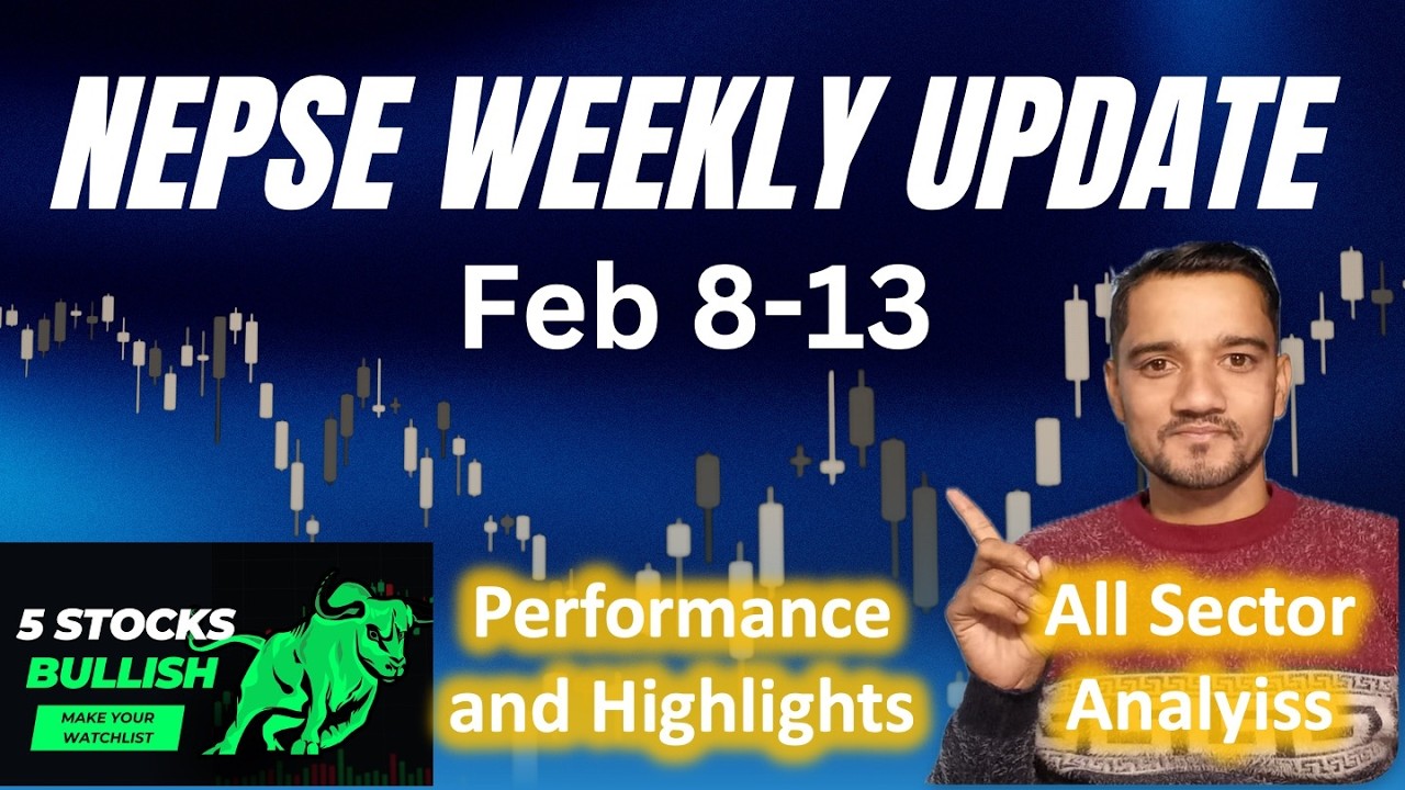 Feb 8-13 | Nepse Weekly Update | Stock Market Analysis by Ram Hari Nepal