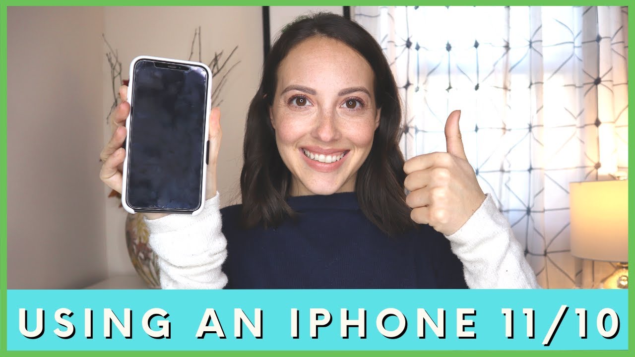 HOW TO USE AN IPHONE 11 OR 10 | Navigating without a home button