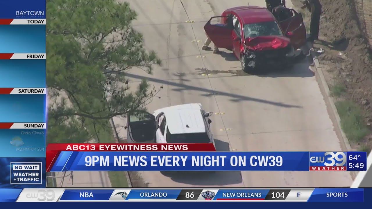 News at 9PM on CW39 - Sharron Melton