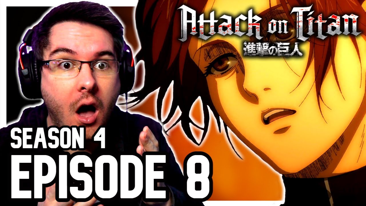 ATTACK ON TITAN Season 4 Episode 8 REACTION | Anime Reaction