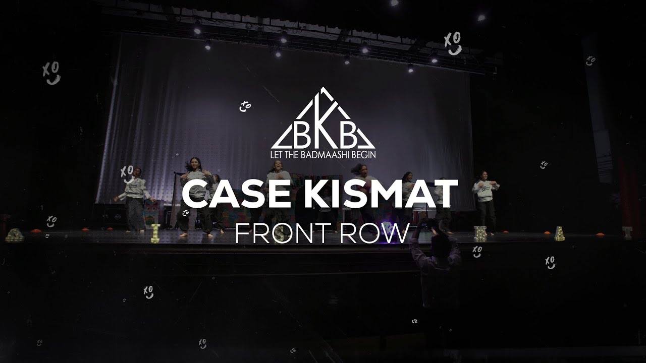 [First Place] Case Kismat | Front Row | Blacksburg Ki Badmaashi 2026 | Groove with XO