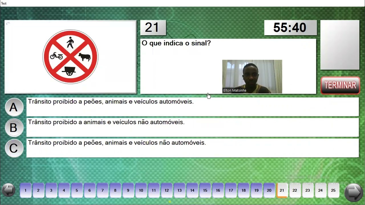 Resolução e Correção do teste 1