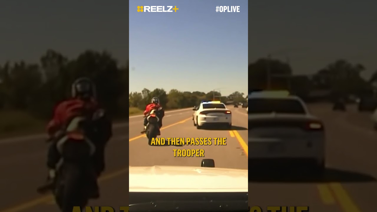 Biker Going 140 MPH Ends Chase in Explosive Head On Crash