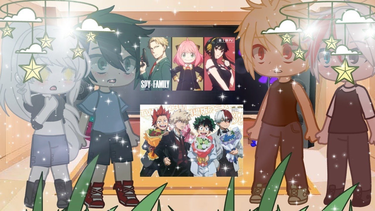 ° My Hero Academia react to Y/N as Anya Forger & MHA Boys °