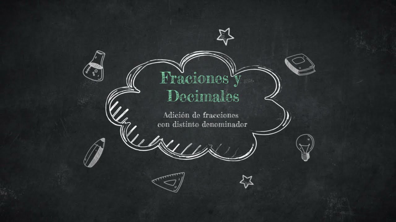 11   Adición de fracciones con distinto denominador