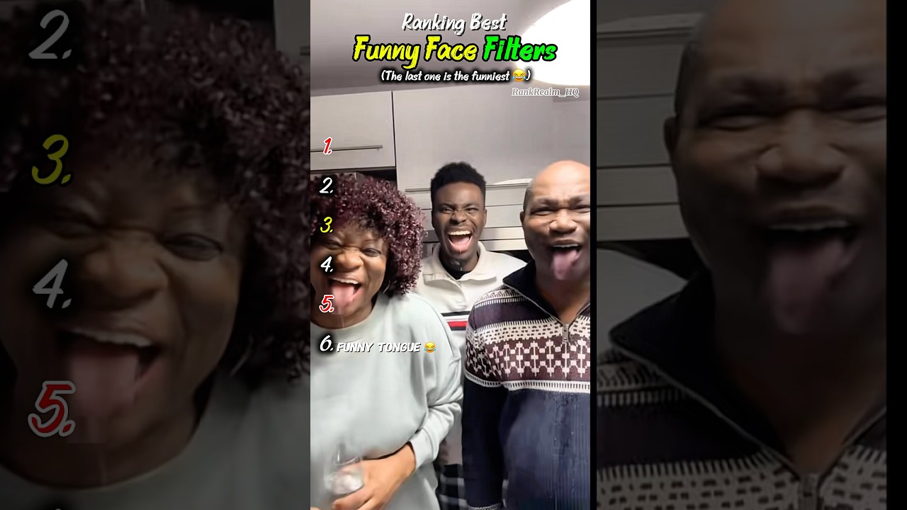 Ranking funny face filter oments😂😂#shorts #viral #ranking #facefilter