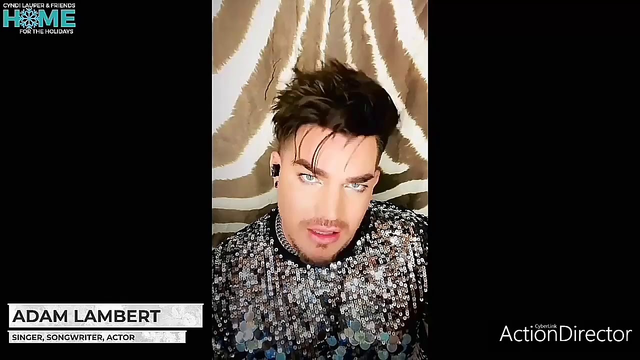Adam Lambert - Please Come Home For Christmas (Cyndi Lauper & Friends Home For The Holidays 2020)