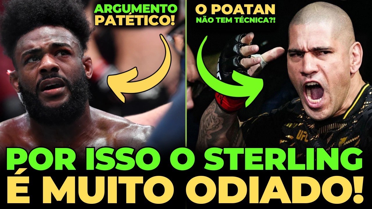 STERLING USOU ARGUMENTO PATÉTICO PRA DEFENDER LUTADOR CHATO!