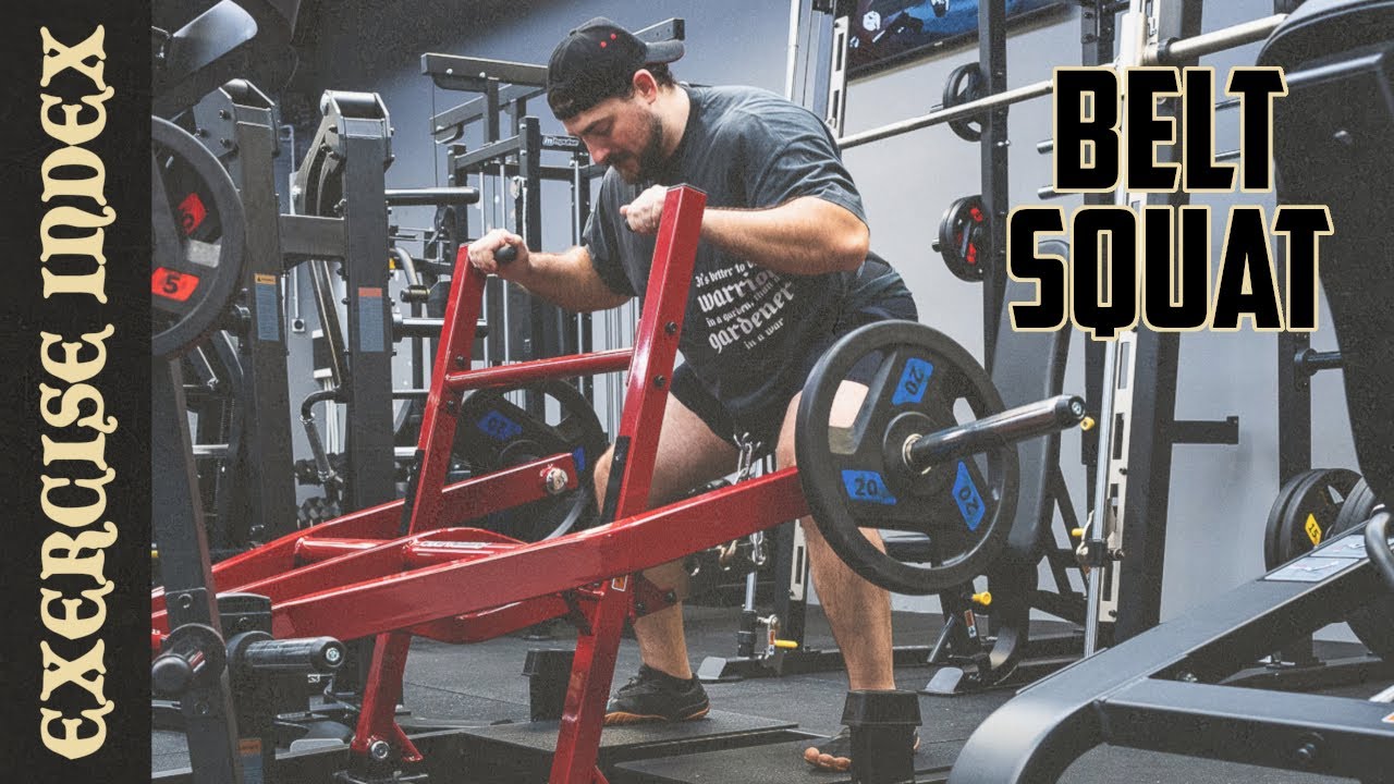 Tutorial BELT SQUAT 🏋🏻‍♂️: Tecnica ed Esecuzione ✅️ (+Errori da evitare ❌️)