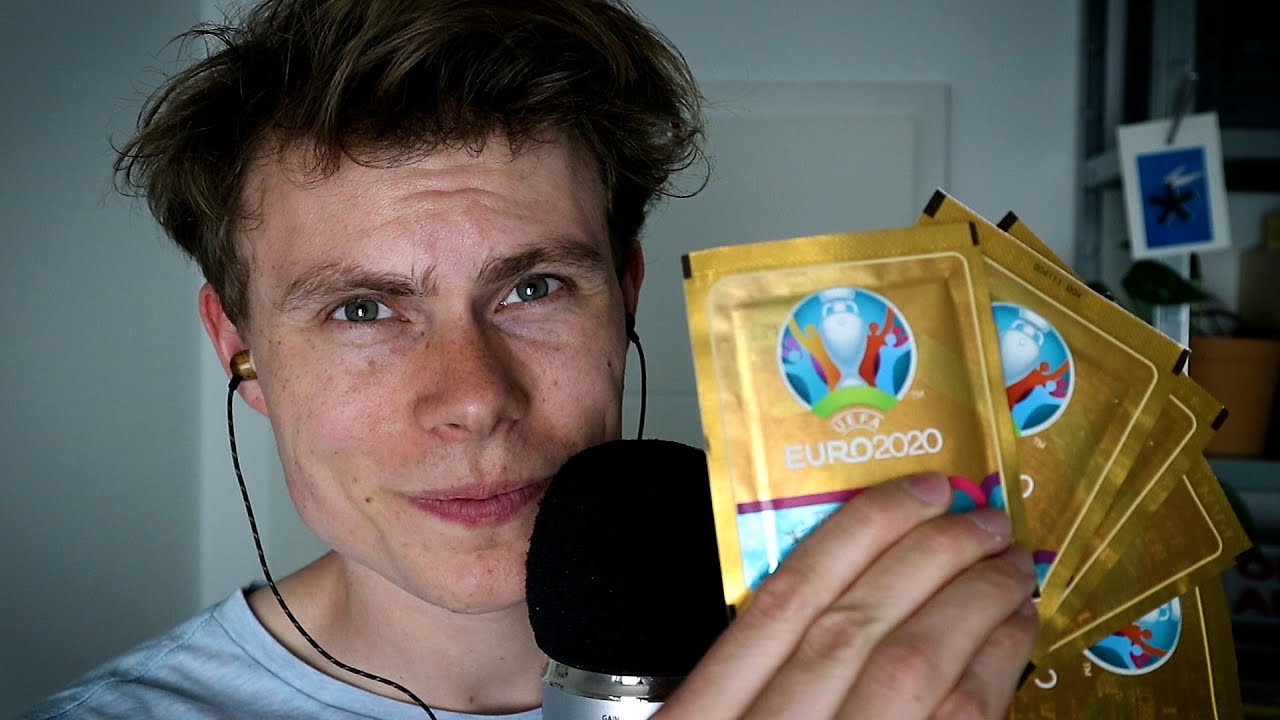 UEFA EURO 2020 ASMR! ⚽ Opening Panini Stickers + Ramble